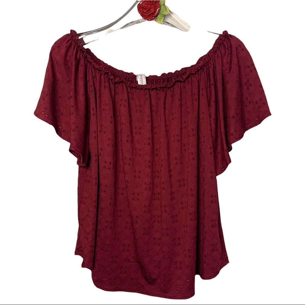 PEPPERMINT Off shoulder One shoulder Top